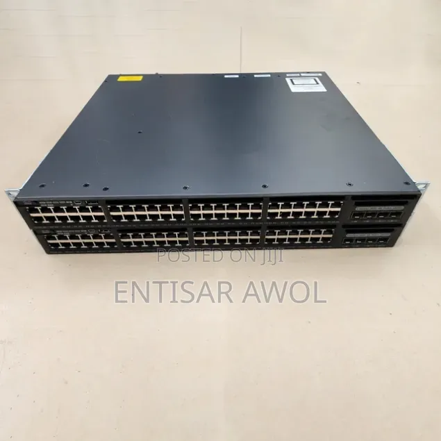 Cisco Catalyst WS-C3650-48PD-L 48 GbE PoE+ 10G Layer 3 Network Switch