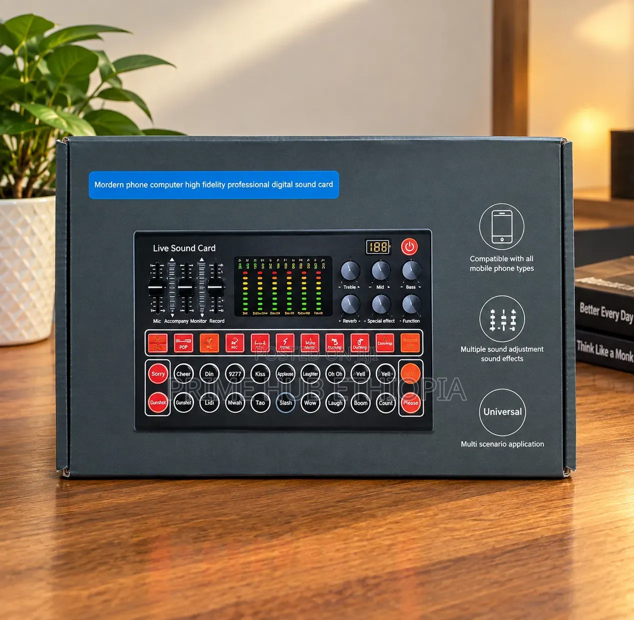 ORIGINAL M9 Audio Interface Live Sound Card With Multi-Functional