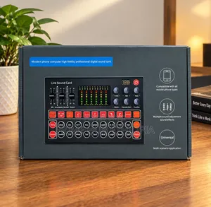 ORIGINAL M9 Audio Interface Live Sound Card With Multi-Functional
