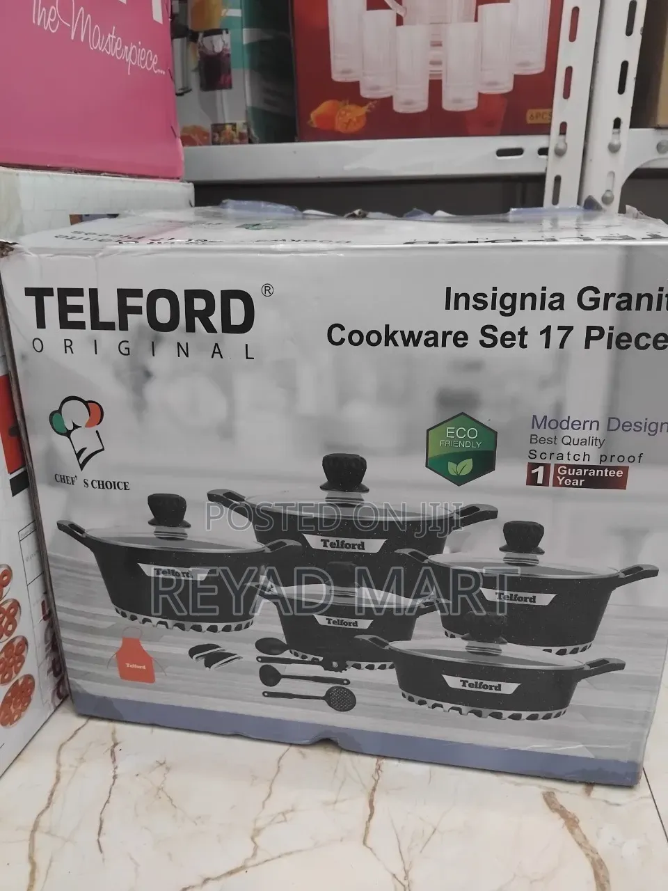 Cookware Teleford Black Color