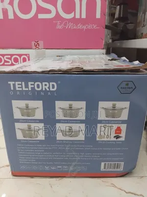 Cookware Teleford Black Color