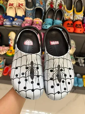 Crocs X Marvel Spider-Man Classic Logos Unisex Fashion Shoes