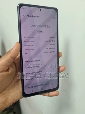 New Samsung Galaxy S20 FE 5G 128 GB Black