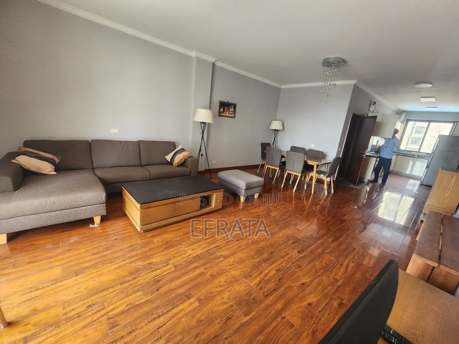 Furnished 3bdrm Apartment in Bole for rent