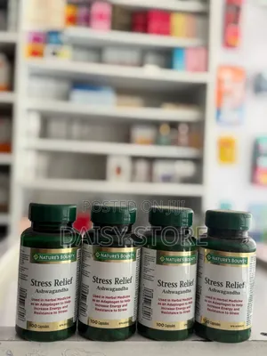 Nature’s Bounty Stress Relief Ashwagandha (100 ካፕሱል)(ለጭንቀት)