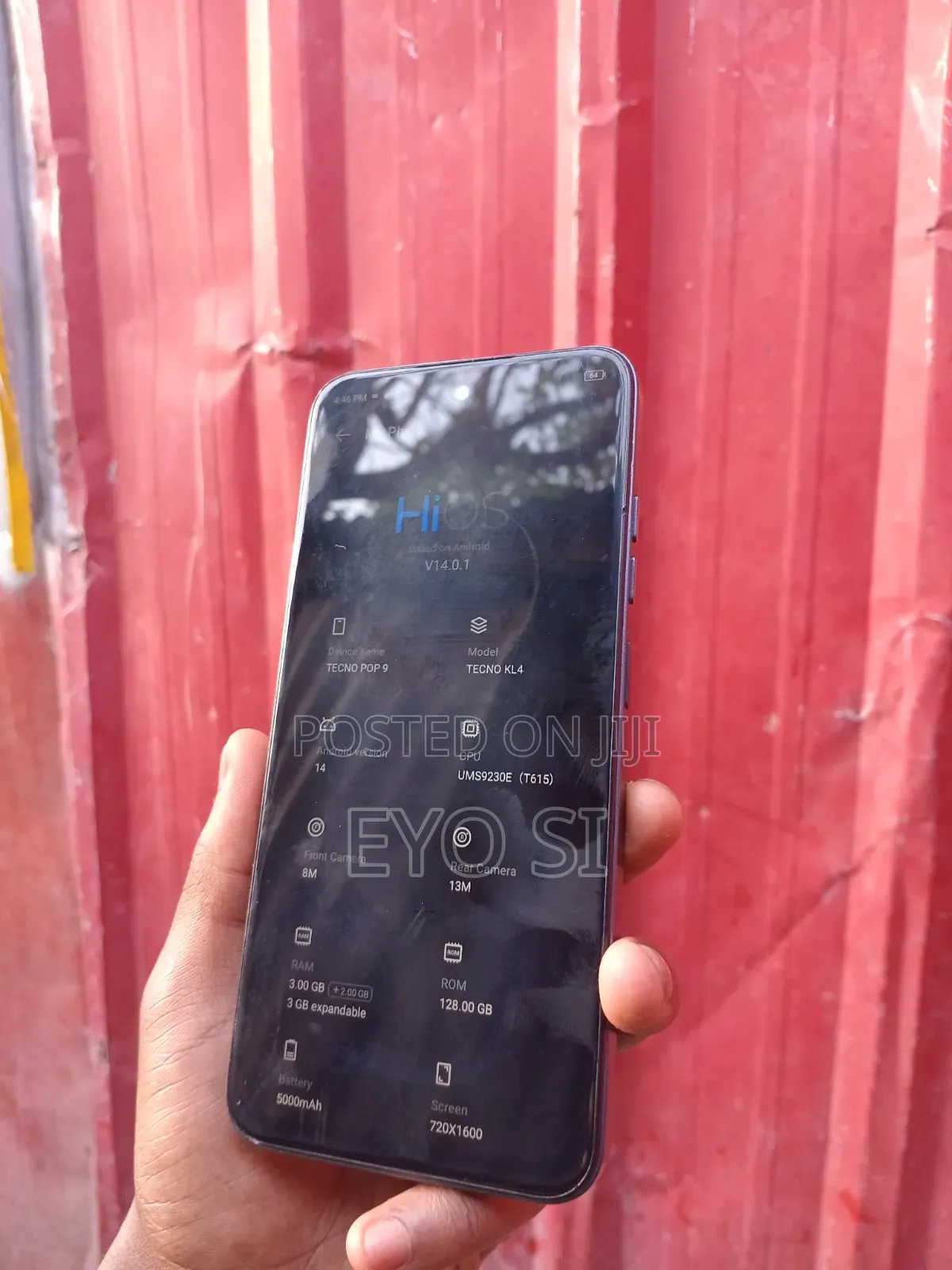 Tecno Pop 9 128 GB Black