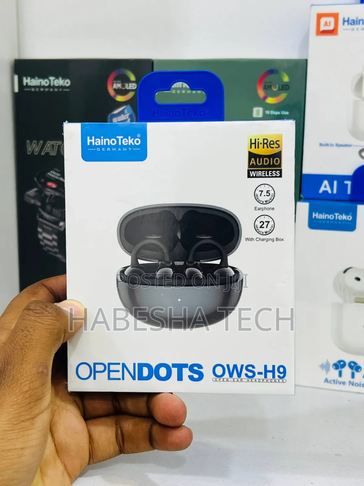 Airpod HainoTeko OWS-H9 — Open-Ear Comfort on the Go