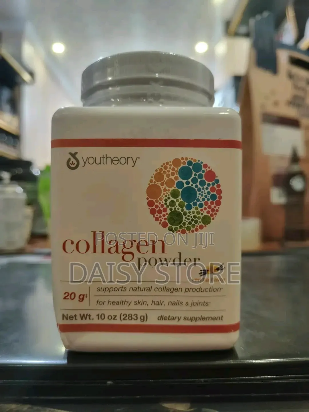 Youtheory Collagen Powder (231g) - የፀጉር፣ የቆዳ እና የጥፍር እንክብካቤ
