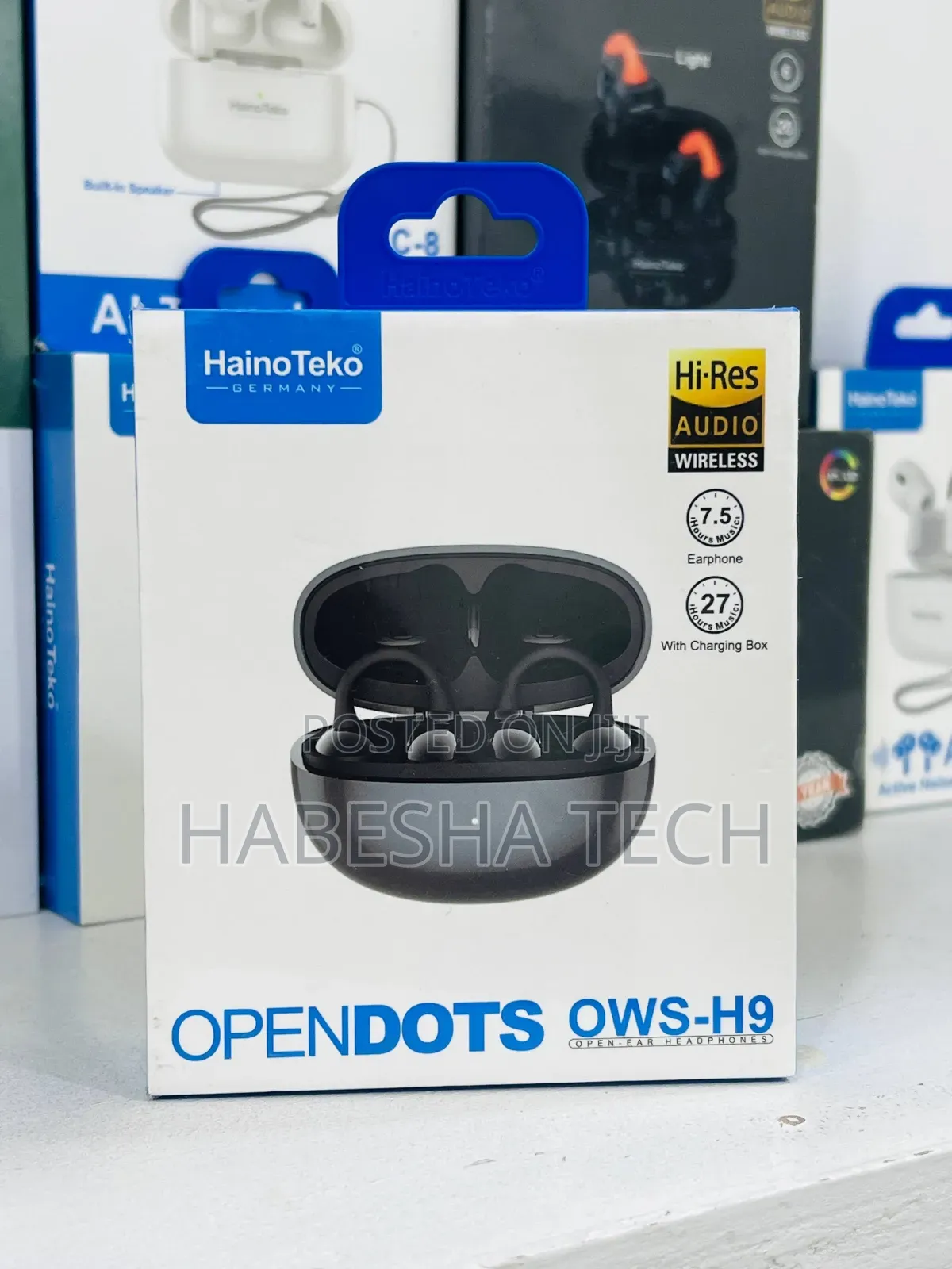 Airpod HainoTeko OWS-H9 — Wireless Audio, Open-Ear Design