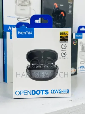 Airpod HainoTeko OWS-H9 — Wireless Audio, Open-Ear Design