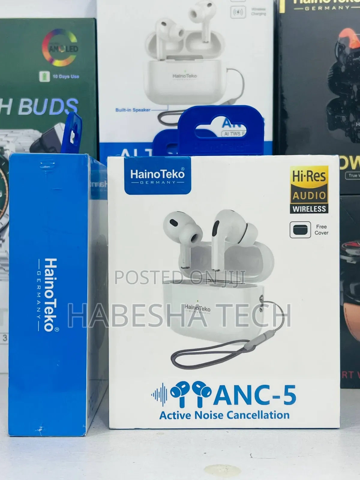 Airpod HainoTeko ANC-5 — Silence the Noise, Enjoy the Sound