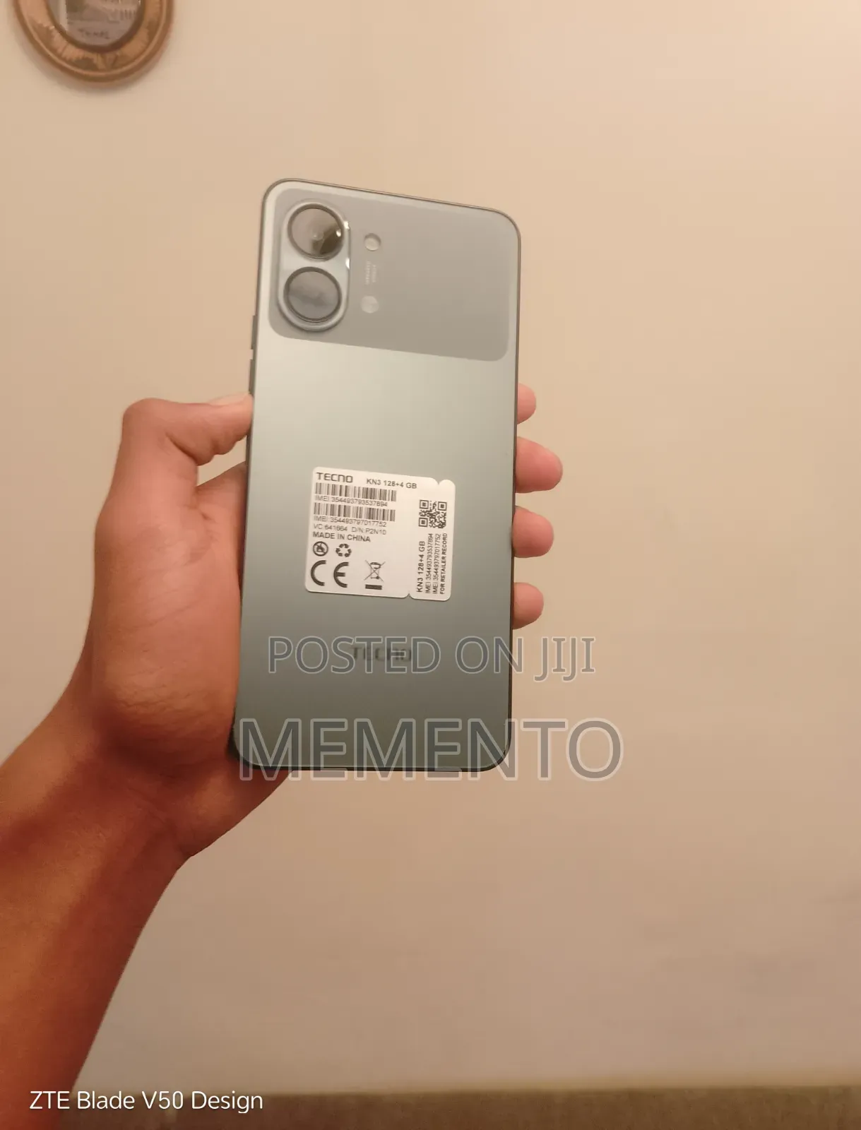 New Tecno Pop 20 128 GB Silver