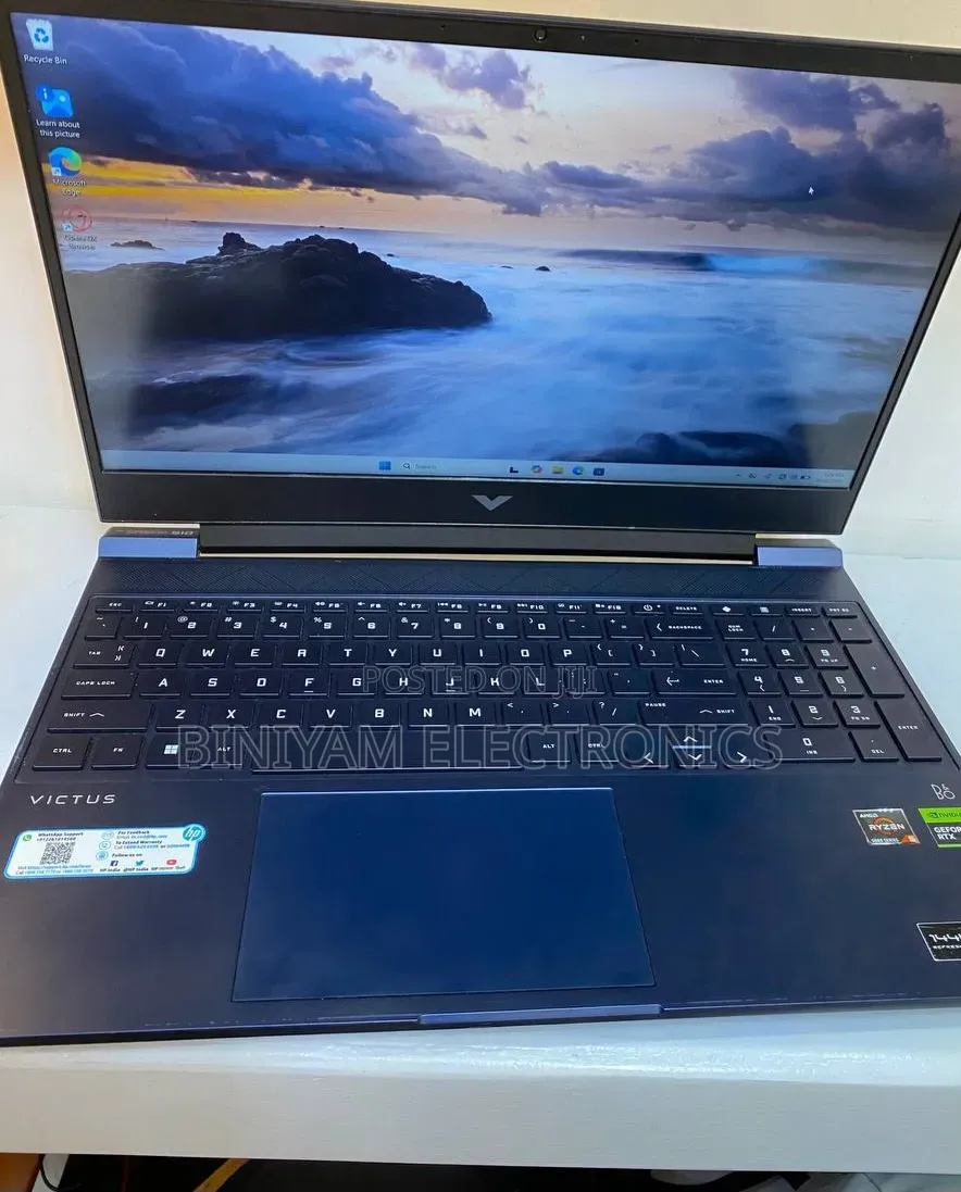 New Laptop HP Victus 15 16GB AMD Ryzen 5 SSD 512GB