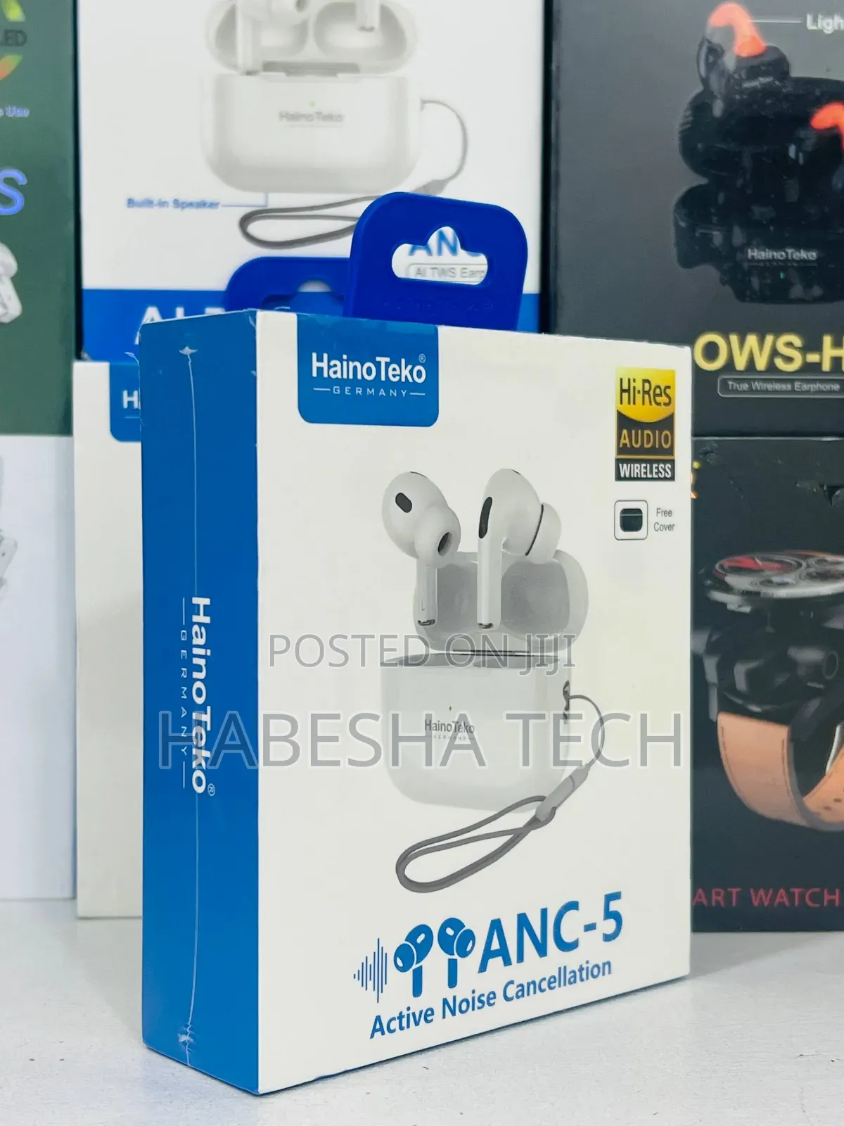 Airpod HainoTeko ANC-5 — Let Your Playlist Take Over
