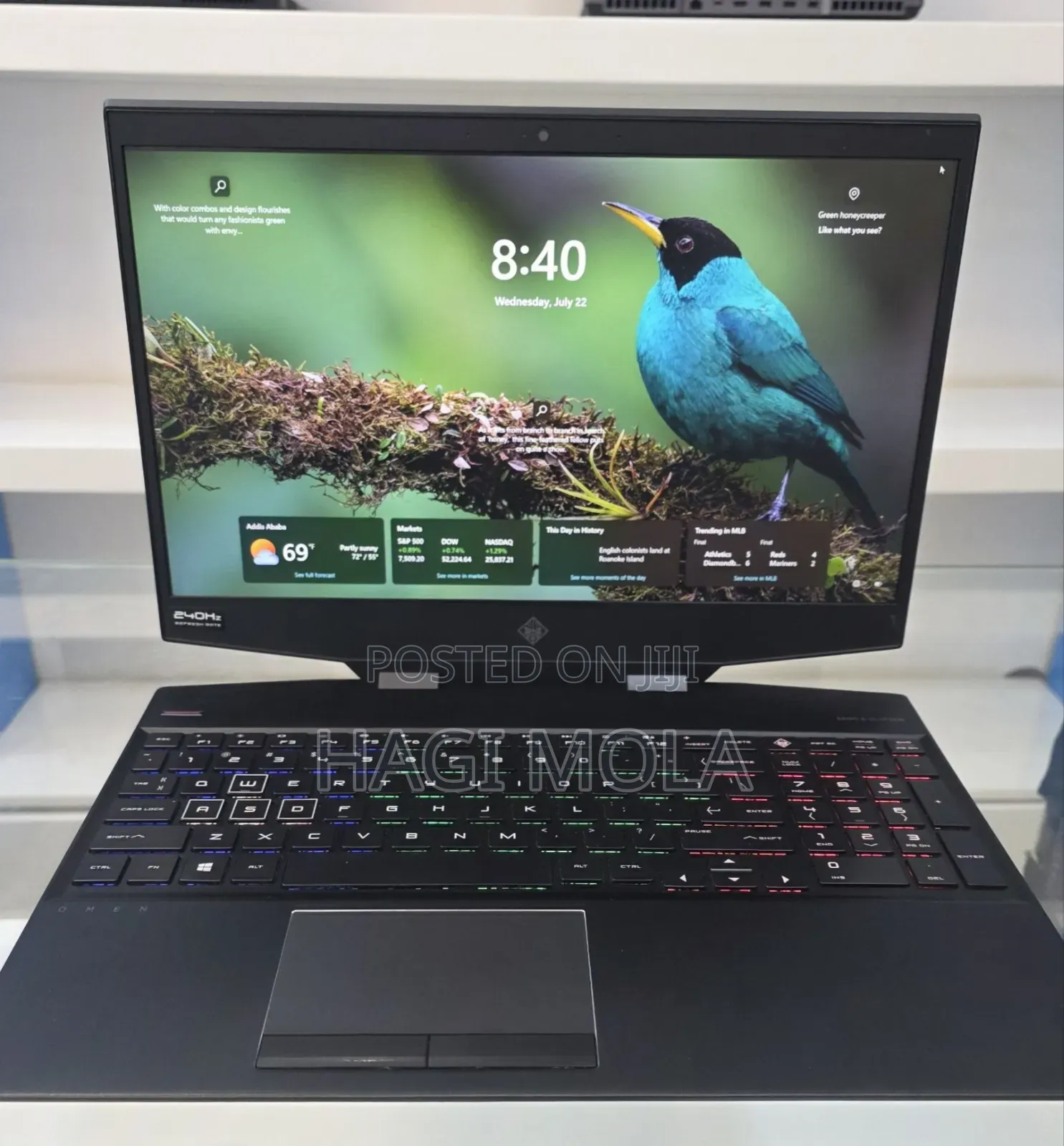 New Laptop HP Omen 15 16GB Intel Core i7 SSD 1T