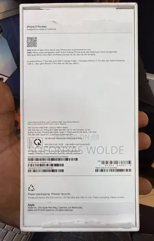 New Apple iPhone 17 Pro Max 256 GB Gray