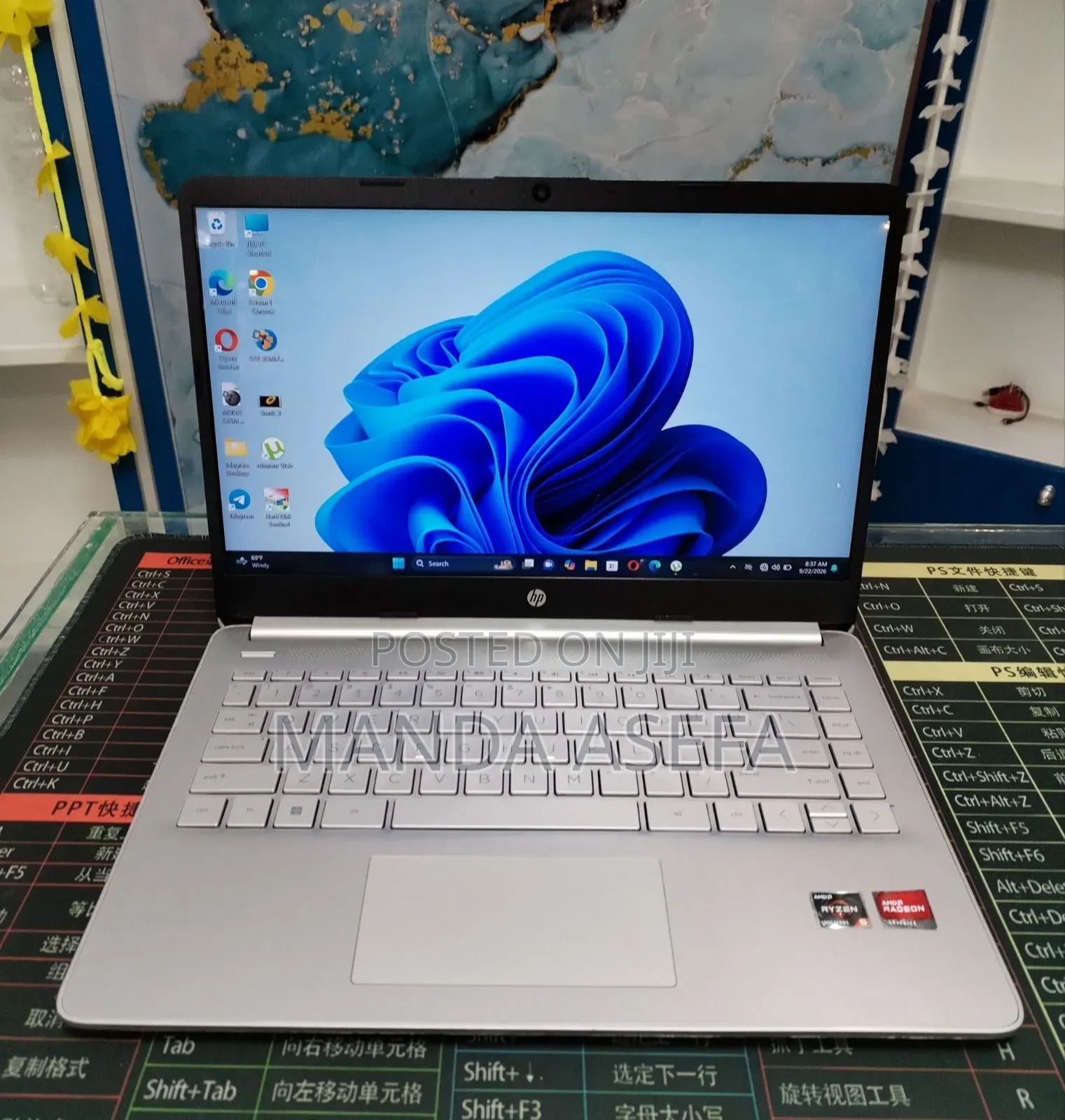 New Laptop HP Stream Notebook 8GB AMD Ryzen 5 SSD 512GB