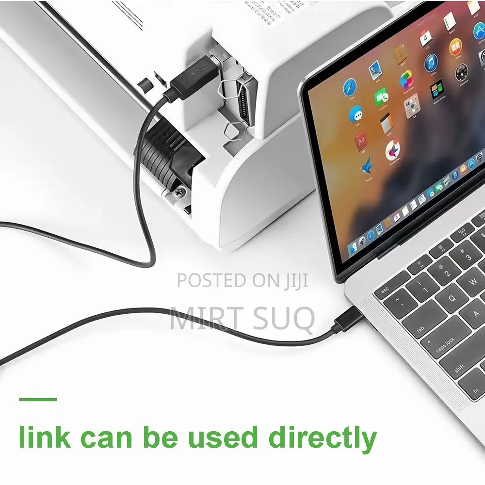 USB-C to USB 2.0 Type-B Printer MIDI Keyboard Cable