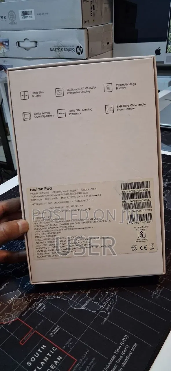 New Realme Pad 64 GB Gray