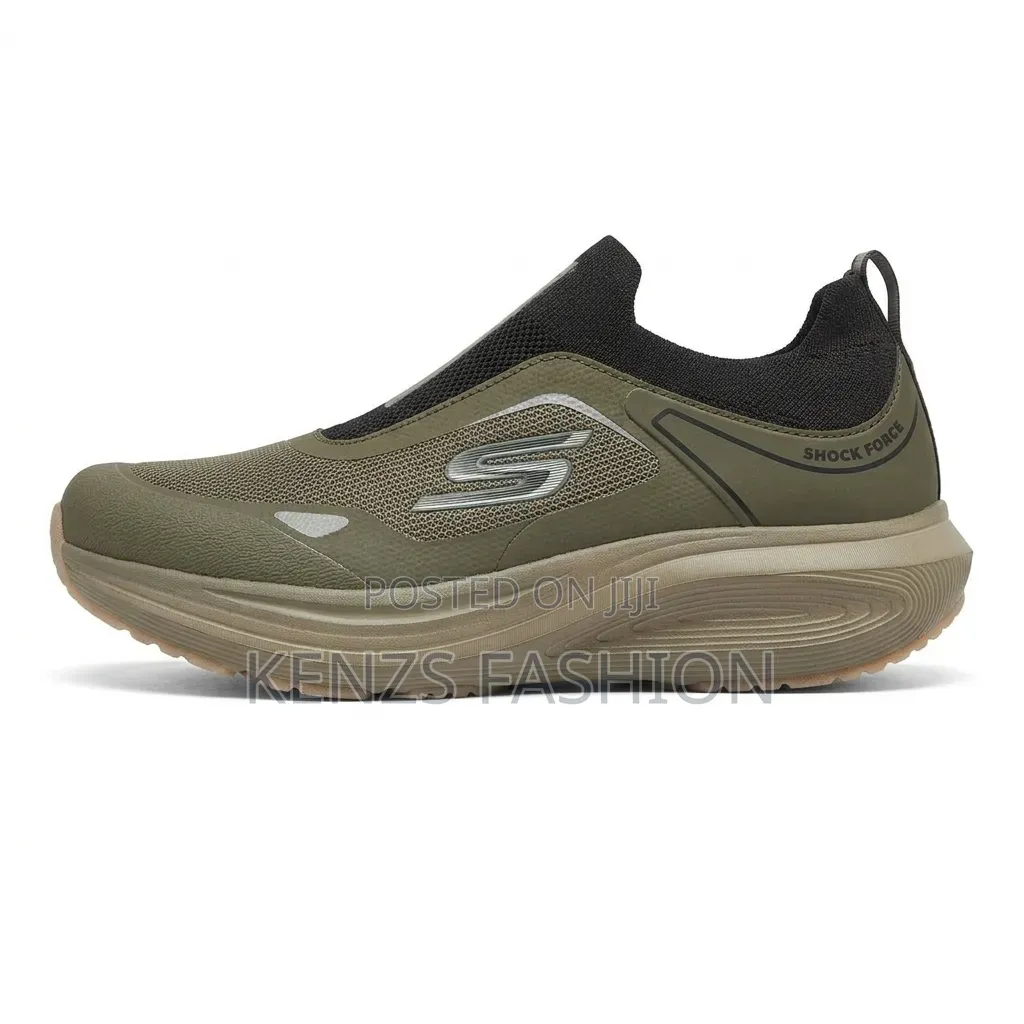 Premium Arrival - Quality Skechers Shoes (Olive Green)