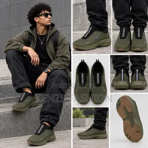 Premium Arrival - Quality Skechers Shoes (Olive Green)