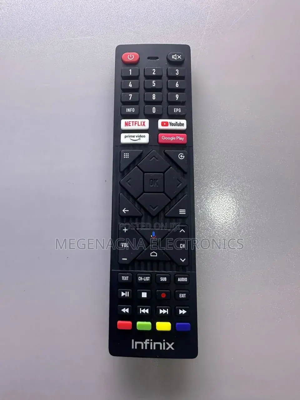 Infinix TV Remote/ኢንፊኒክስ ሪሞት