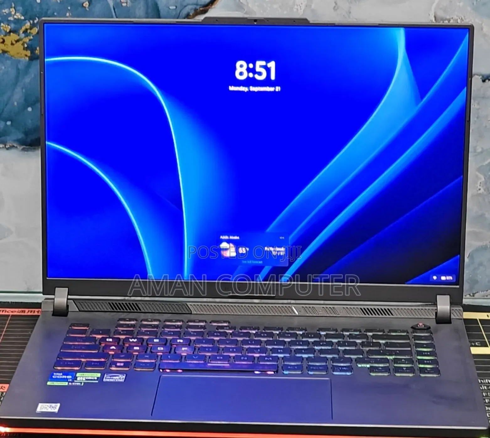 New Laptop Asus ROG Strix G16 G614 16GB Intel Core i7 SSD 1T