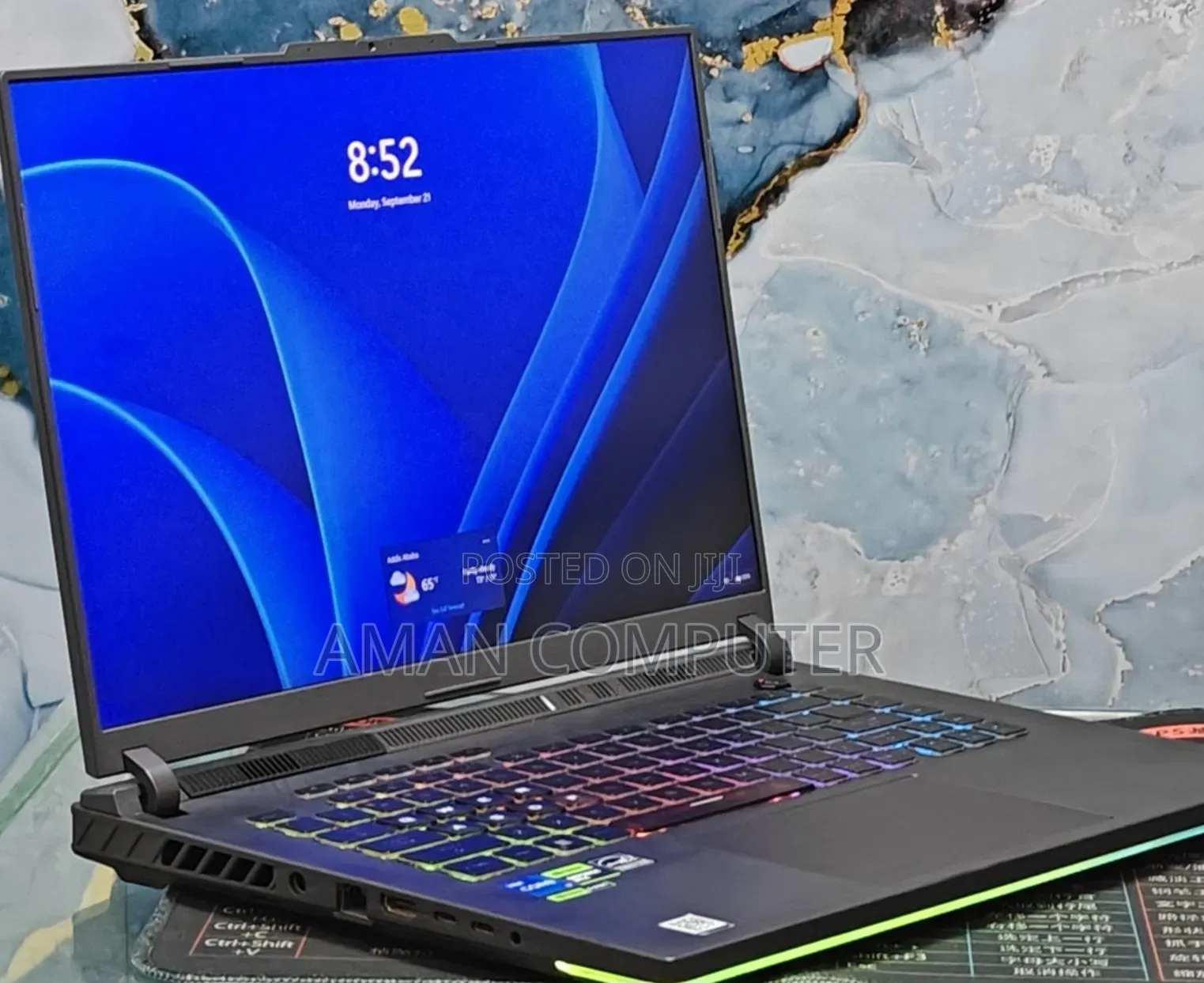 New Laptop Asus ROG Strix G16 G614 16GB Intel Core i7 SSD 1T