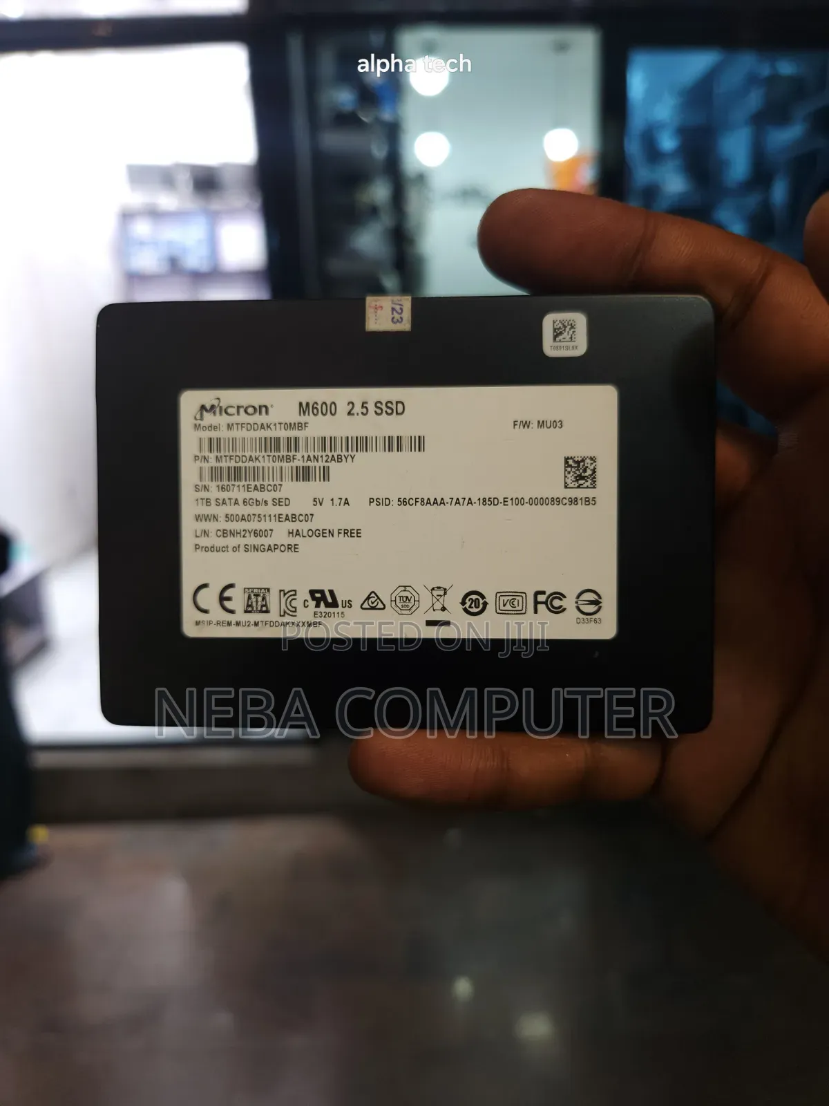 Micron M600 1tb Sata SSD