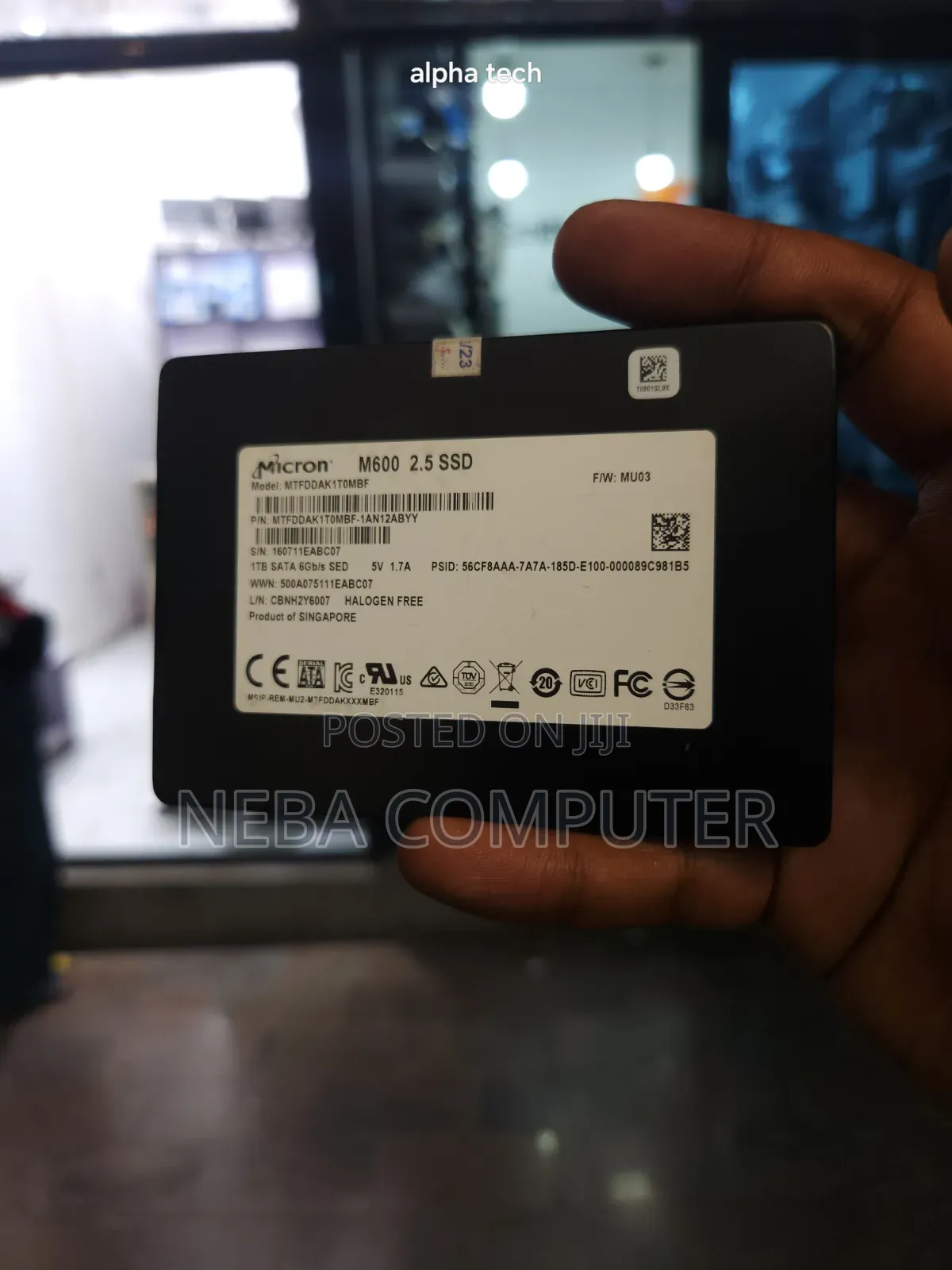 Micron M600 1tb Sata SSD