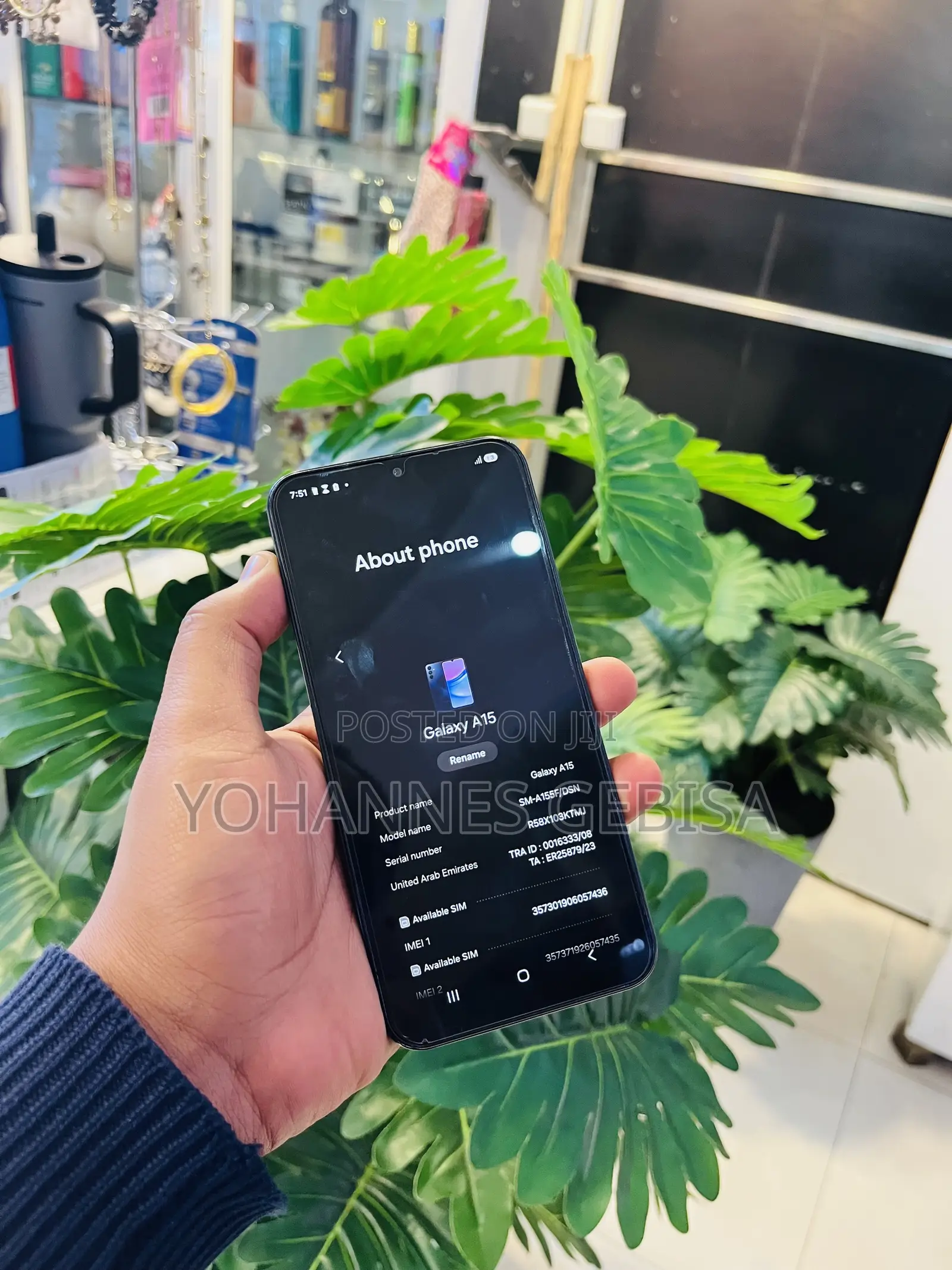 Samsung Galaxy A15 128 GB Blue