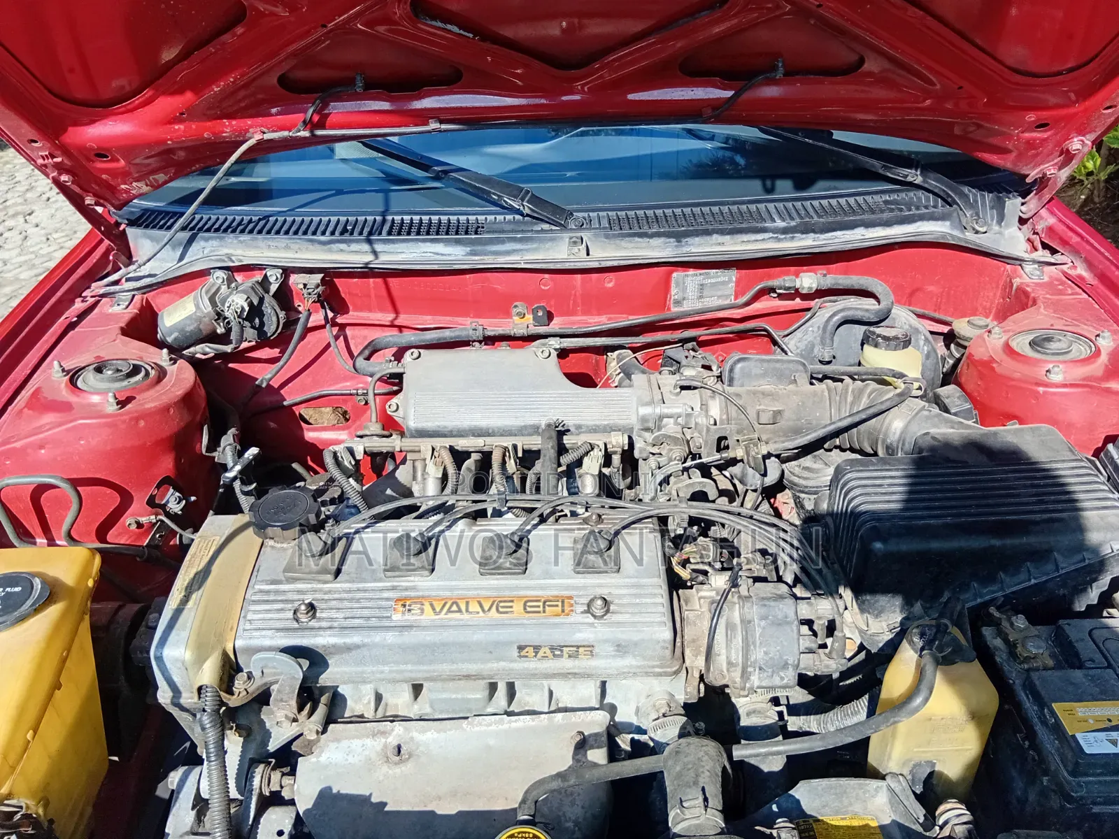 Toyota Corolla 1.3 Liftback 1992 Red
