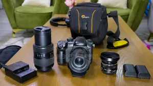 Lumix Gh5 Camera With 3 Lense and Bag