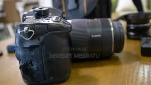 Lumix Gh5 Camera With 3 Lense and Bag