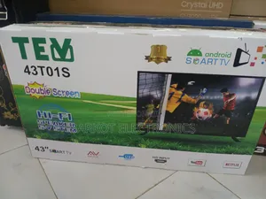 Tve Smart Led TV 43 Inch Doubel Screen Hi-Fi Speaker 2026 Quality T V