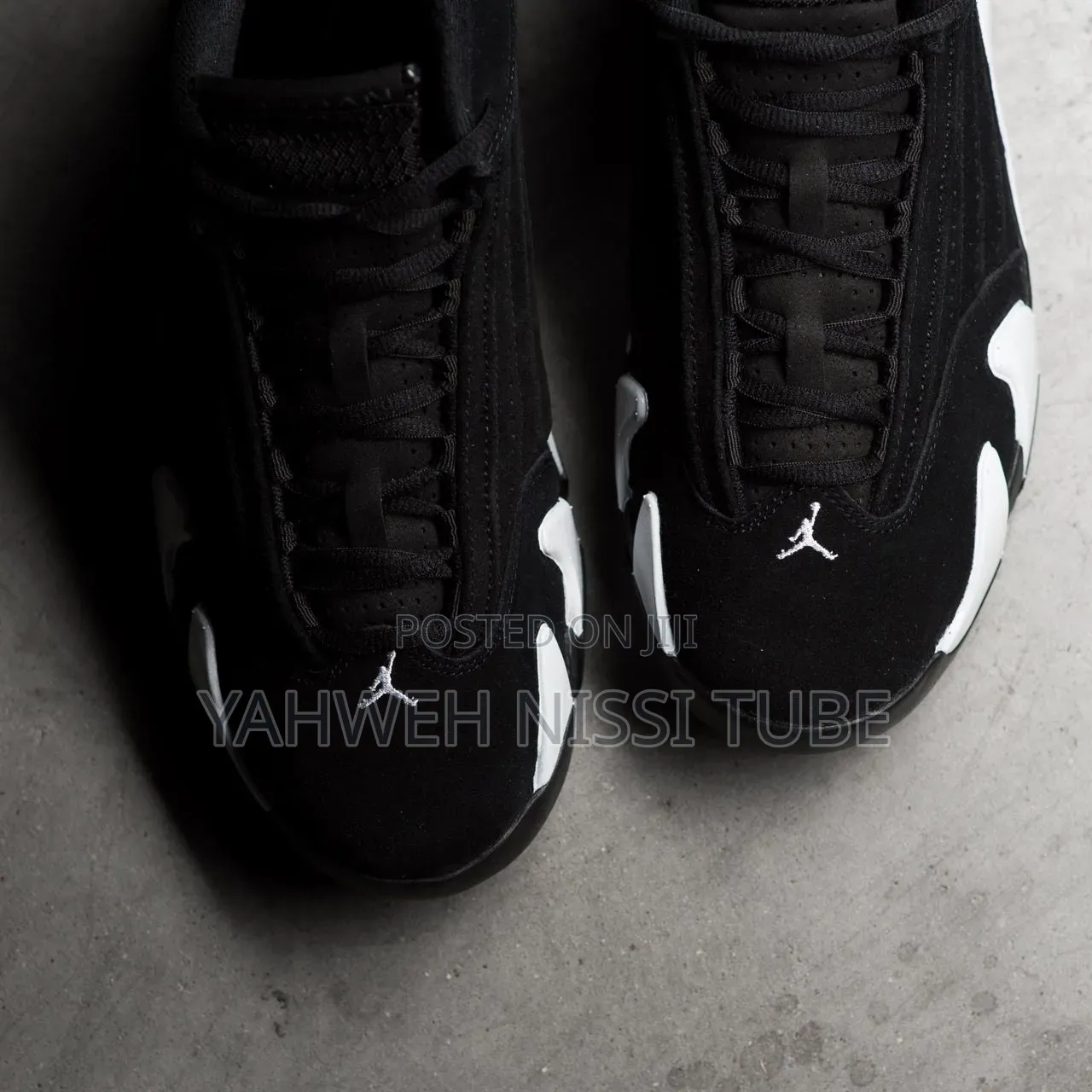 Air Jordan 14 Retro "Black/White"