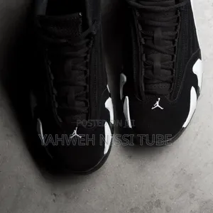 Air Jordan 14 Retro "Black/White"