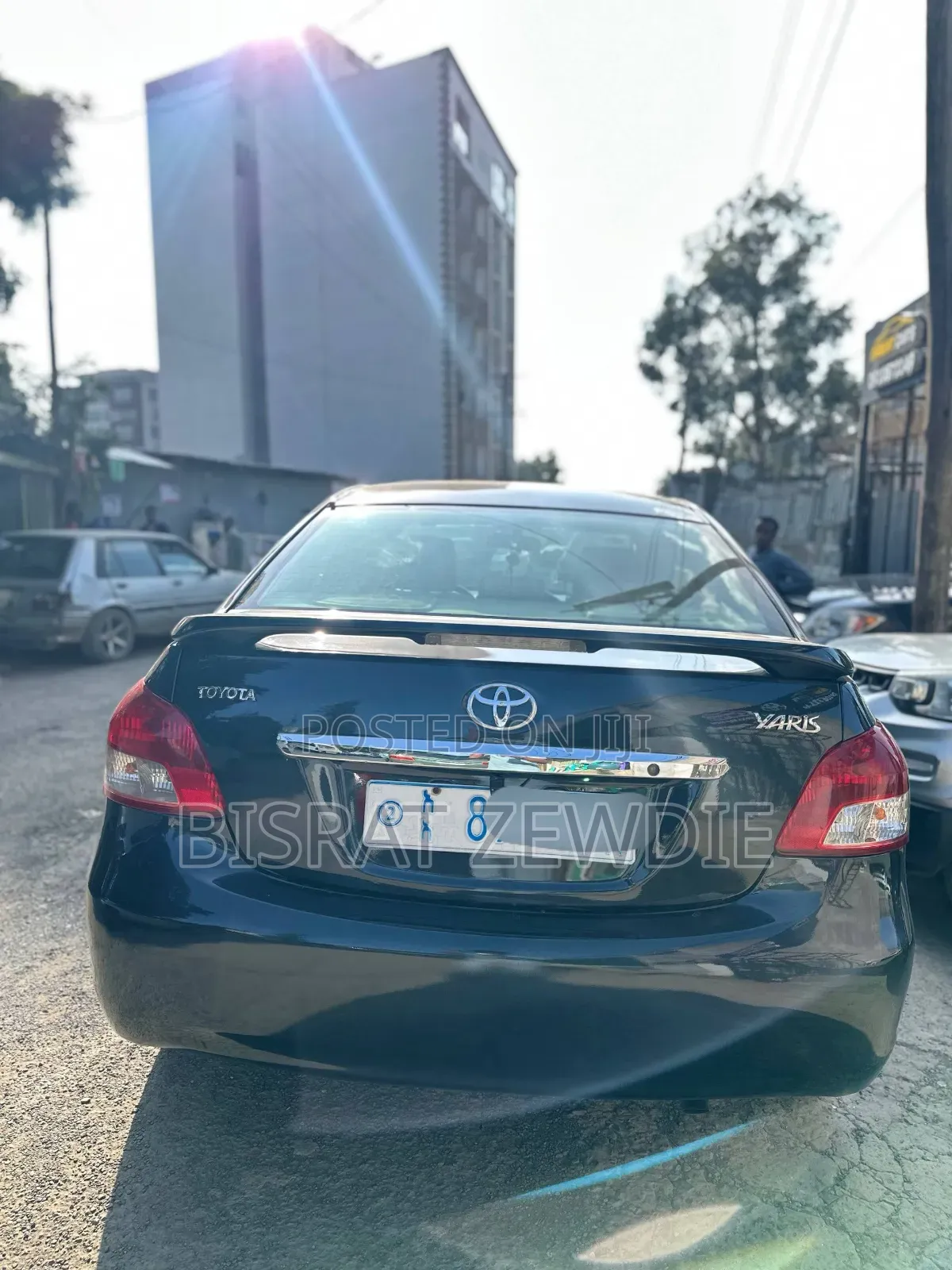 Toyota Yaris 2007 Black
