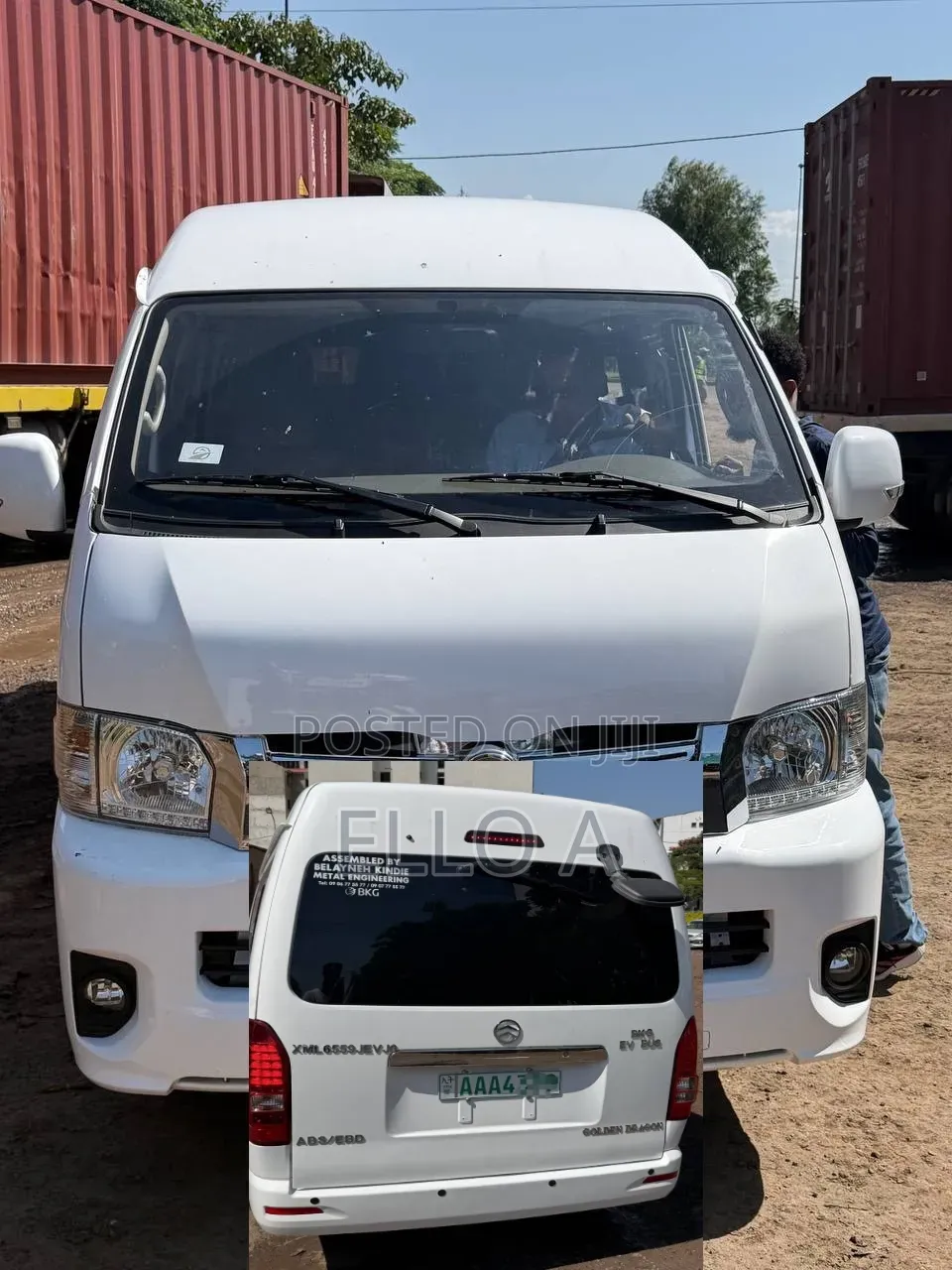 New Toyota HiAce 2026 White