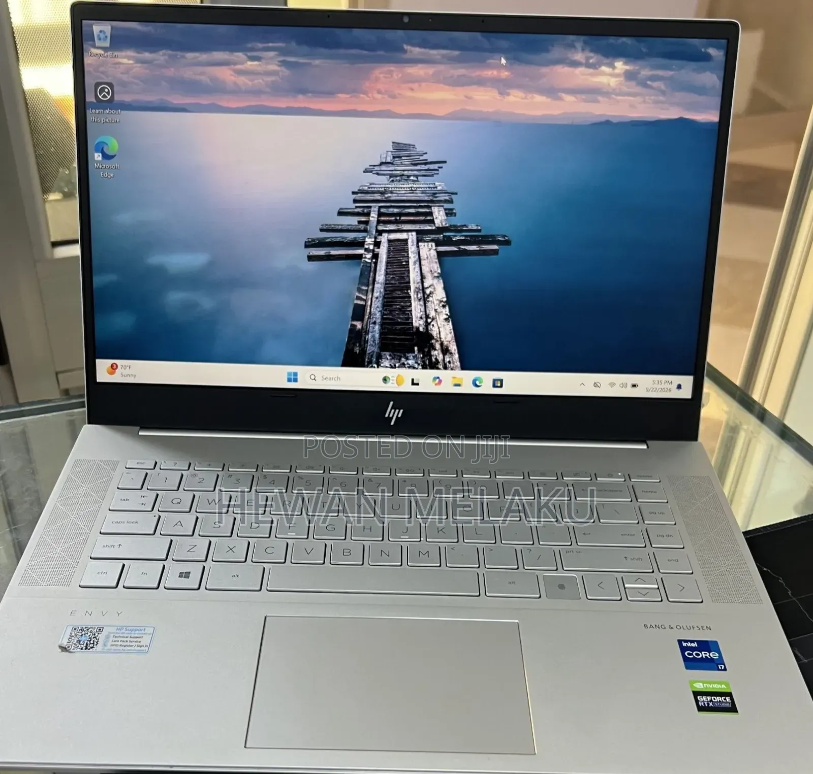 New Laptop HP Envy 15 16GB Intel Core i7 SSD 512GB