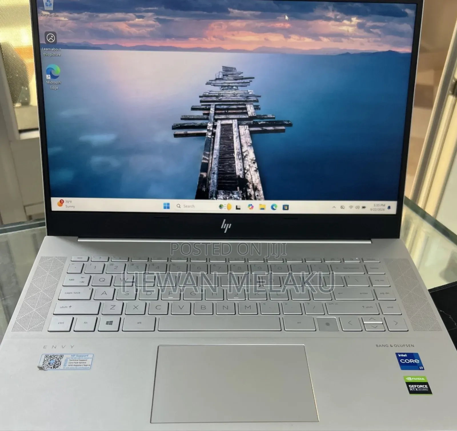 New Laptop HP Envy 15 16GB Intel Core i7 SSD 512GB