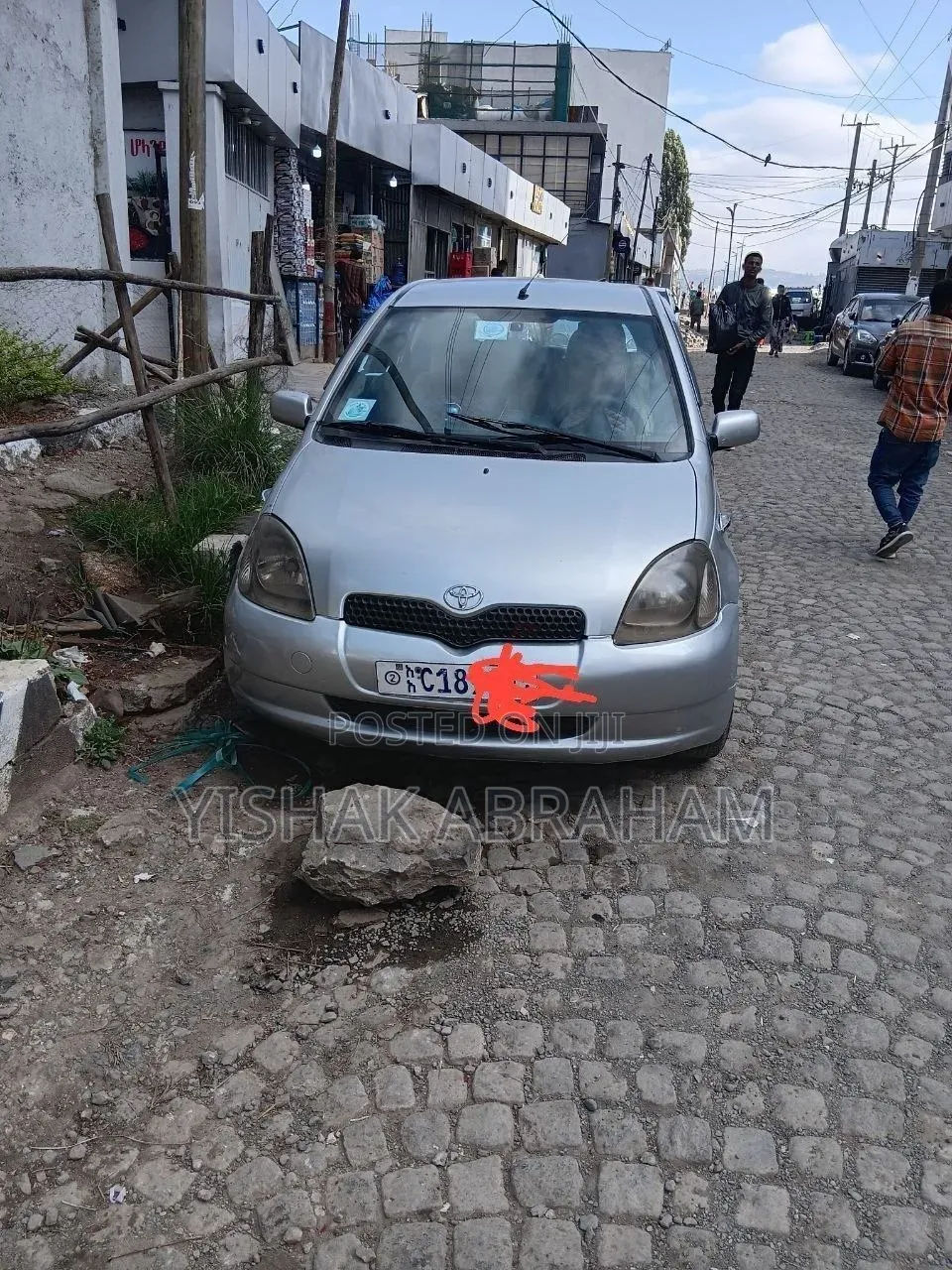 Toyota Vitz 1.0 FWD 3dr 2003 Silver