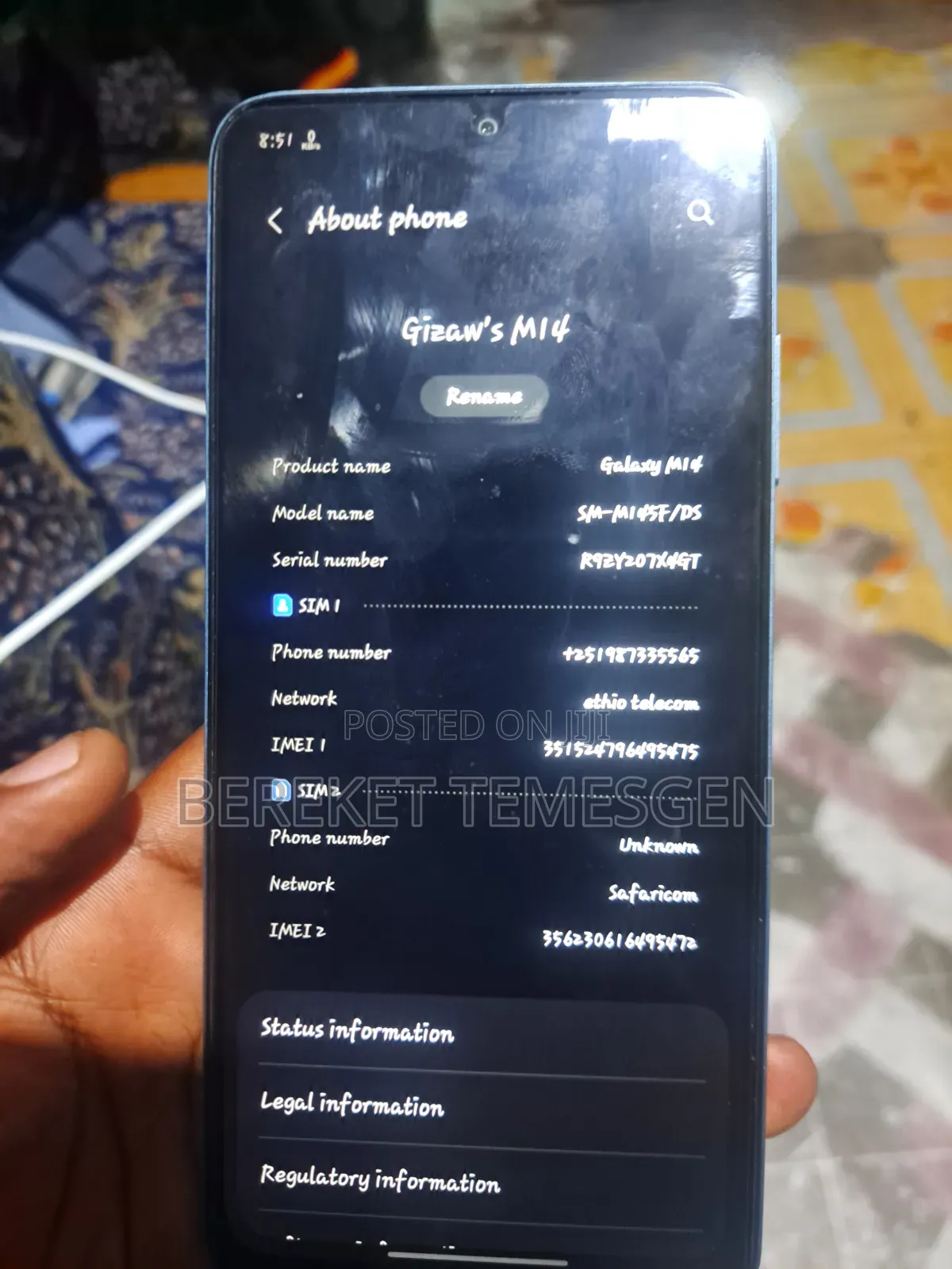 Samsung Galaxy M14 64 GB Blue