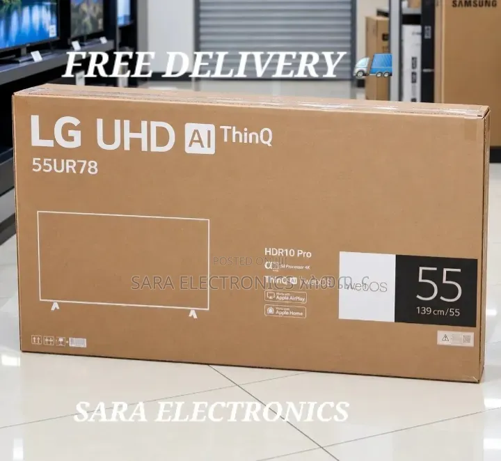 ➞LG 55" Uhd Smart 4K TV ◈ New 2027 ◈ fREE Delivery ◈10_year Warranty