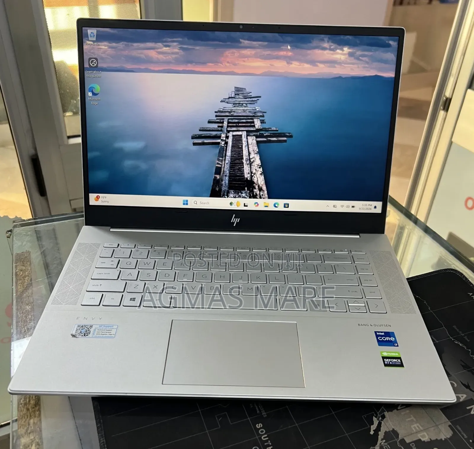 New Laptop HP Envy 15 16GB Intel Core i7 SSD 512GB