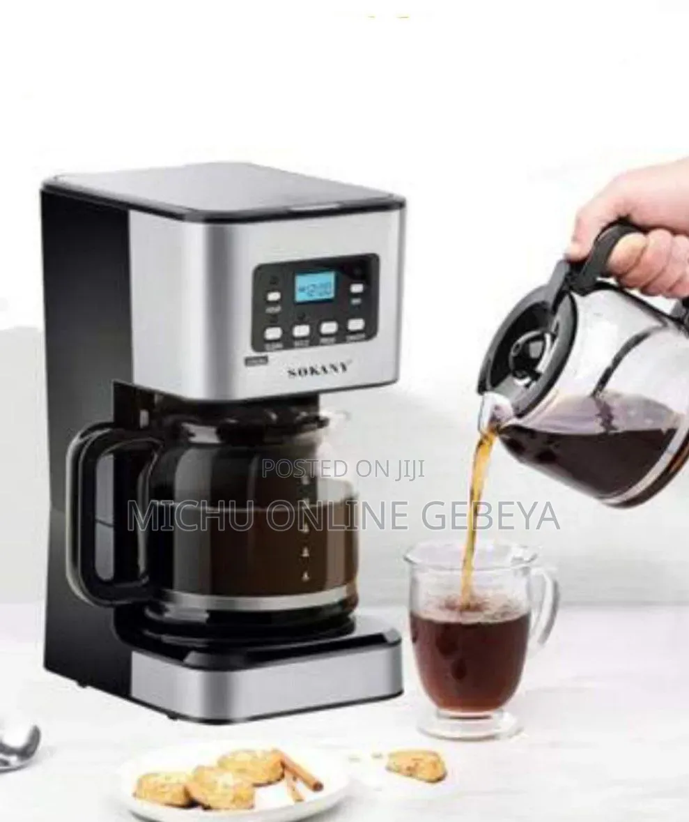Sokany Electrical Coffee Maker/ Free Delivery
