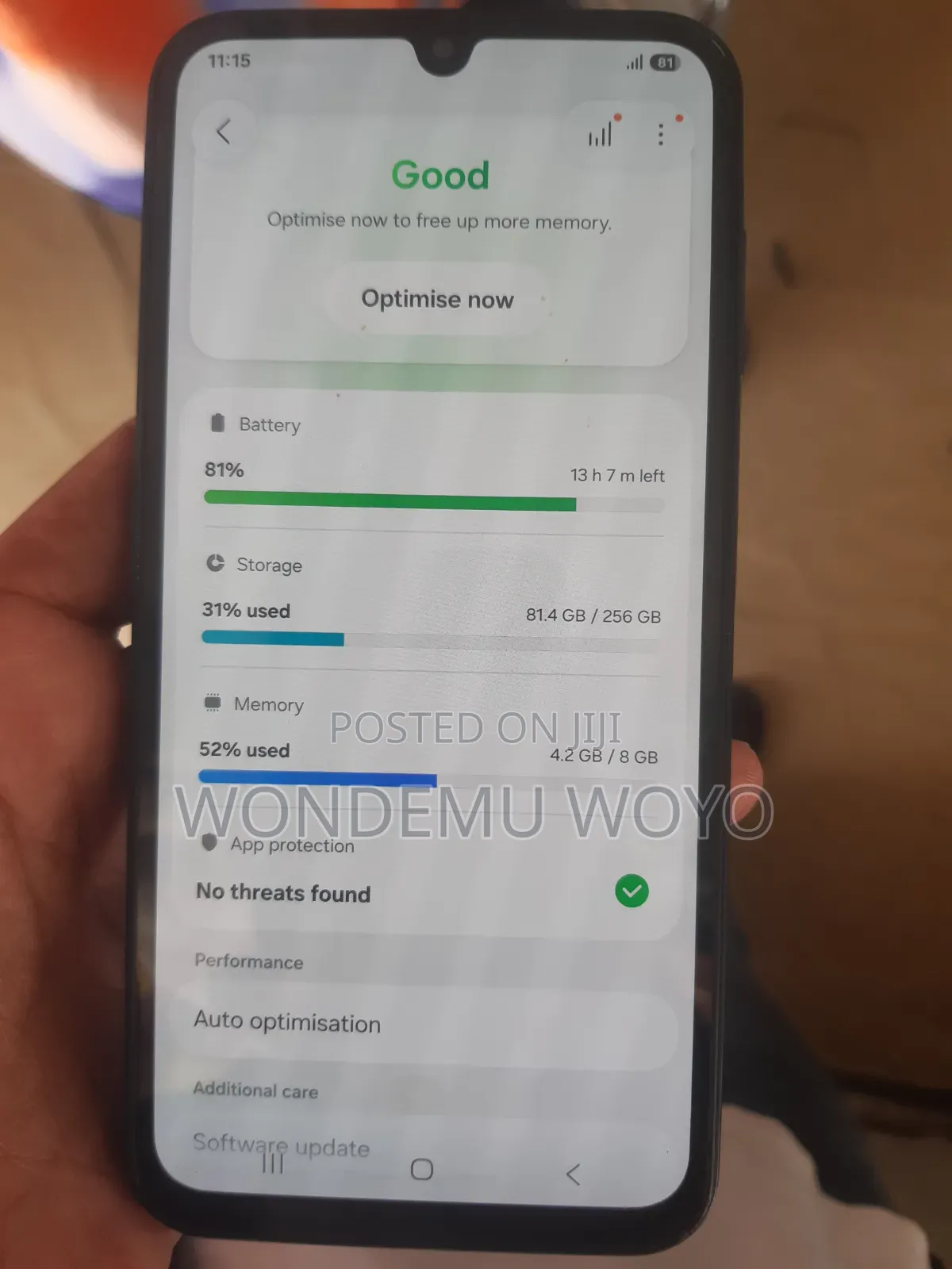 Samsung Galaxy A15 128 GB Black