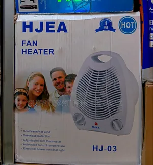 HJEA Fan HeaterCool / Warm / Hot Air
Adjustable Room Thermostat