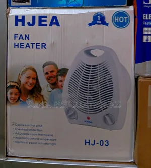 HJEA Fan HeaterCool / Warm / Hot Air
Adjustable Room Thermostat