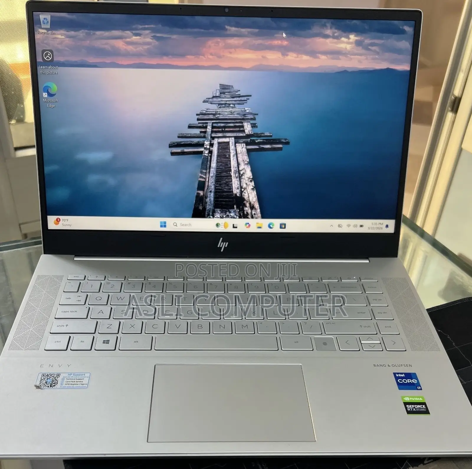 New Laptop HP Envy 15 16GB Intel Core i7 SSD 512GB